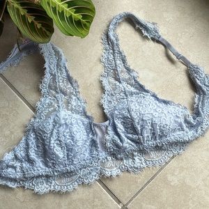 Lace Mesh Front aerie Bralette